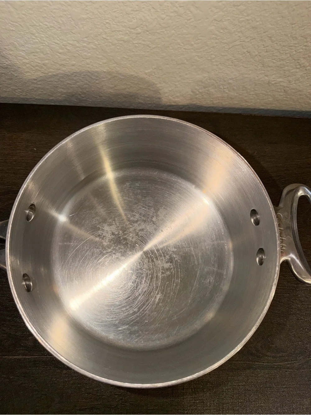 Sur La Table 8” Stainless Steel Chef Pan Saucepan with Helper Handle